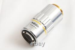 Mitutoyo M Plan Apo 10x / 0.28 Infi/0 f=200 Microscope Objective Lens #5456
