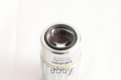 Mitutoyo M Plan Apo 10x / 0.28 Infi/0 f=200 Microscope Objective Lens #5456