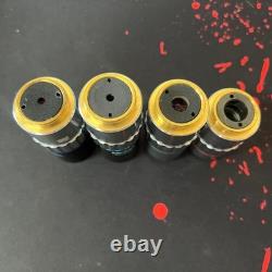 Mitutoyo M Plan Apo 20 0.42 infi/0 f=200 Microscope Objective Lens Set of 4 JPN