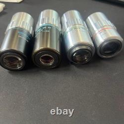 Mitutoyo M Plan Apo 20 0.42 infi/0 f=200 Microscope Objective Lens Set of 4 JPN