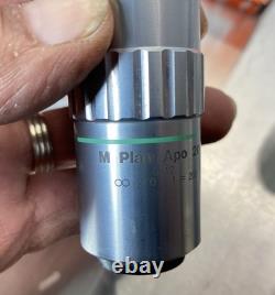 Mitutoyo M Plan Apo 20x / 0.28 f=200 Infinity Microscope Objective Lens378-804-2