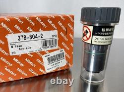 Mitutoyo M Plan Apo 20x / 0.28 f=200 Infinity Microscope Objective Lens378-804-2