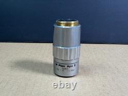Mitutoyo M Plan Apo 2 0.055 Infi/0 f=200 Microscope Objective Lens Used