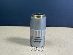 Mitutoyo M Plan Apo 2 0.055 Infi/0 f=200 Microscope Objective Lens Used