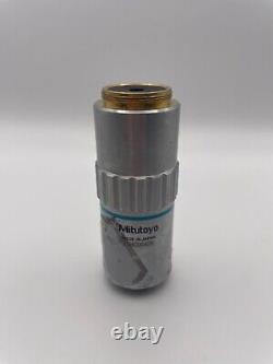 Mitutoyo M Plan Apo 50x / 0.55 Microscope Objective Lens 90day Warranty