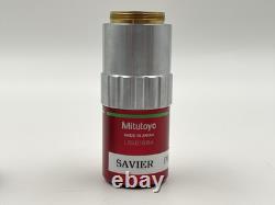 Mitutoyo M Plan Apo NIR 20x / 0.40? / 0 f=200 Microscope Objective LENS