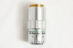 Mitutoyo M Plan Apo SL 20x / 0.28 f=200 Infinity Microscope Objective Lens #4916