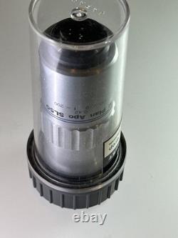 Mitutoyo M Plan Apo SL 50x 0.42 N. A. F=200 WD 20.5 microscope objective lens