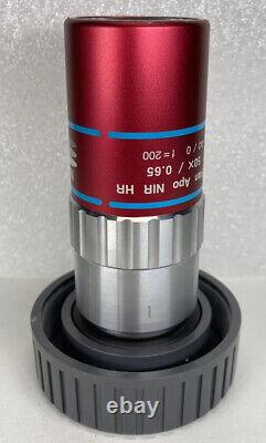 Mitutoyo Microscope Objective Lens M PLAN APO NIR HR 50X / 0.65? /0 F=200