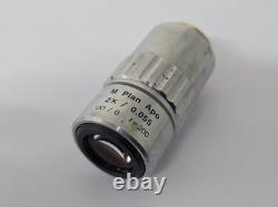 Mitutoyo Objective Lens M Plan Apo 2X / 0.055? /0 f=200