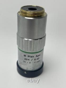 Mitutoyo Plan Apo Objective Lens 20X / 0.42, ? /0 f=200
