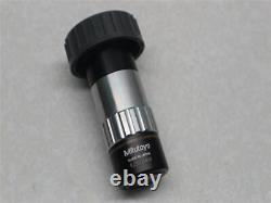 Mitutoyo QV-objective 2.5X / 0.14? /0 f=100 Microscope Objective Lens