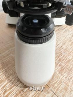 Motic Microscope BA410E with 2x, 4x, 10x, 20x, 40x, 60x Objectives/New light bulb