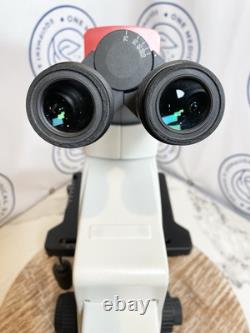 Motic Microscope BA410E with 2x, 4x, 10x, 20x, 40x, 60x Objectives/New light bulb