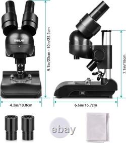 Mounted Binocular Stereo Microscope, Microscopes, Portable Biological Microscope