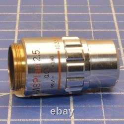 Msplan 2.5 0.07 / Microscope Objective Lens / Olympus