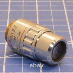 Msplan 2.5 0.07 / Microscope Objective Lens / Olympus