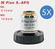 New 2.5x-100x Lwd M Plan S-apo Dic Objective Lens For Metallurgical Microscope