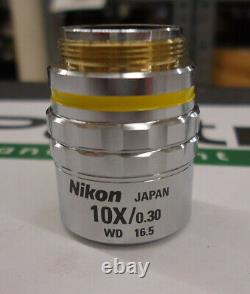 NEW, Nikon, CF PLAN 10X / 0.30 8 / 0 EPI, Microscope Objective Lens