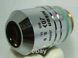 NIKON CF PLAN 20X 0.4 11.0 EPI ELWD Microscope Objective Lens