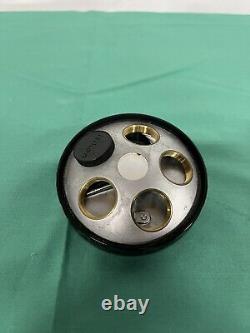 NIKON Diaphot 5-hole Microscope Objective Lens Turntable Aperture Turret