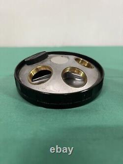 NIKON Diaphot 5-hole Microscope Objective Lens Turntable Aperture Turret