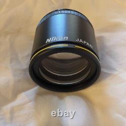 NIKON ED Plan 0.75x Objective Lens for Stereo Microscope Made in Japan