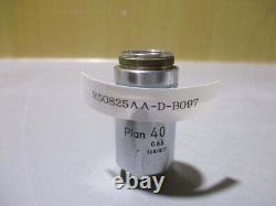 NIKON PLAN 40 0.65 160/0.17 Microscope objective lens (R50825AA-D-B097)