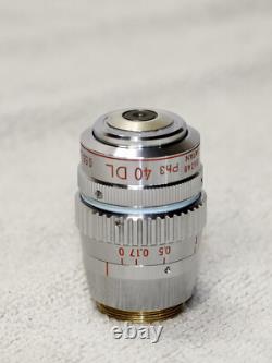 NIKON Ph3 40 40x DL 0.55 160/0-2.5 ELWD Microscope Objective Lens