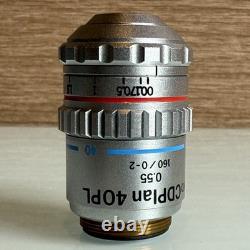 N Mint++ OLYMPUS LWD CDPlan 40PL 40X 0.55 160/0-2 T2 Microscope objective lens