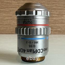 N Mint++ OLYMPUS LWD CDPlan 40PL 40X 0.55 160/0-2 T2 Microscope objective lens