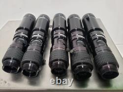 Navitar Microscope lens 1-60135 0.5x adapter 1-60439 & 1-6010 C-Mount