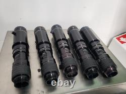 Navitar Microscope lens 1-60135 0.5x adapter 1-60439 & 1-6010 C-Mount