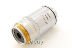 Near MINT Nikon Plan 100 125 Oil 160 / 0.17 Microscope Objective From JAPAN