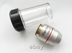 New DIN Plan Achromatic Microscope Objective Lens Sets 4X 10X 40X 100X