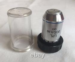 New Metallurgical Microscope INFINITY PLAN Achromatic Objective 80X Long Lens