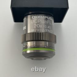 New-in-box Olympus LUCPlanFL N 20x/0.45 NA? /0-2/FN22 Microscope Objective Lens