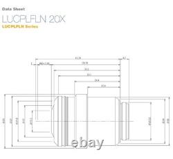 New-in-box Olympus LUCPlanFL N 20x/0.45 NA? /0-2/FN22 Microscope Objective Lens