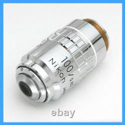 Nikon 100x Microscope Objective Lens M Plan 100 / 0.80 Elwd 210/0