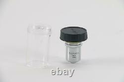 Nikon 10P 0.25 160/- Microscope Objective Lens With Case