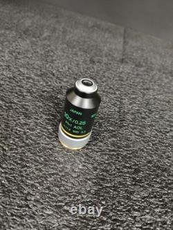 Nikon 10x / 0.25 Microscope Objective Lens PH1 ADL Infinity / 1.2 WD 5.2