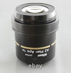 Nikon 1x 0.1 WD 35 AZ Plan Apo Microscope Objective Lens For Az100 Az100M #3