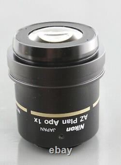 Nikon 1x 0.1 WD 35 AZ Plan Apo Microscope Objective Lens For Az100 Az100M #4