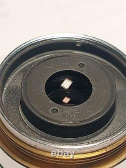 Nikon 20X Brightfield/Darkfield DIC 210 objective, 0.4 NA