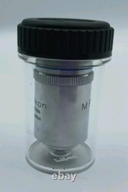 Nikon 321886 M Plan 60x 0.80 210/0 Metallurgical Microscope Objective Lens