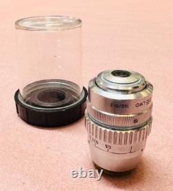Nikon 40X/0.55 CFN DIC LWD Microscope Objective Lens 160mm with Collar