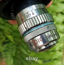 Nikon 40 DIC 0.55 LWD 160/0-2 Microscope Objective Lens