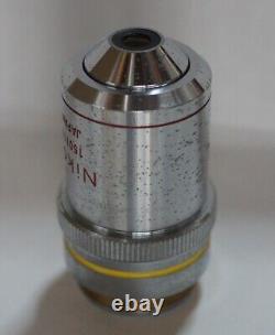 Nikon Achromat Phase Contrast Microscope Objective Lens 10x 0.25 160mm LTD