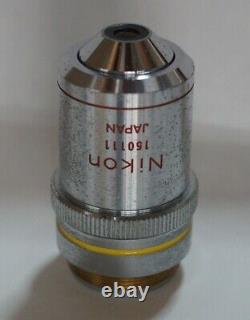 Nikon Achromat Phase Contrast Microscope Objective Lens 10x 0.25 160mm LTD