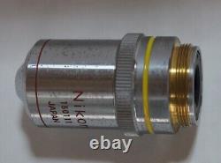 Nikon Achromat Phase Contrast Microscope Objective Lens 10x 0.25 160mm LTD